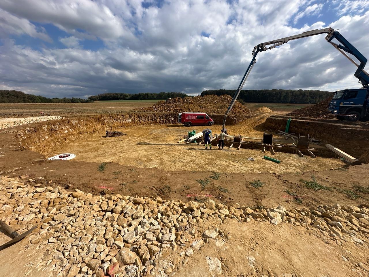 Nieuw windproject in Koerich, Luxemburg