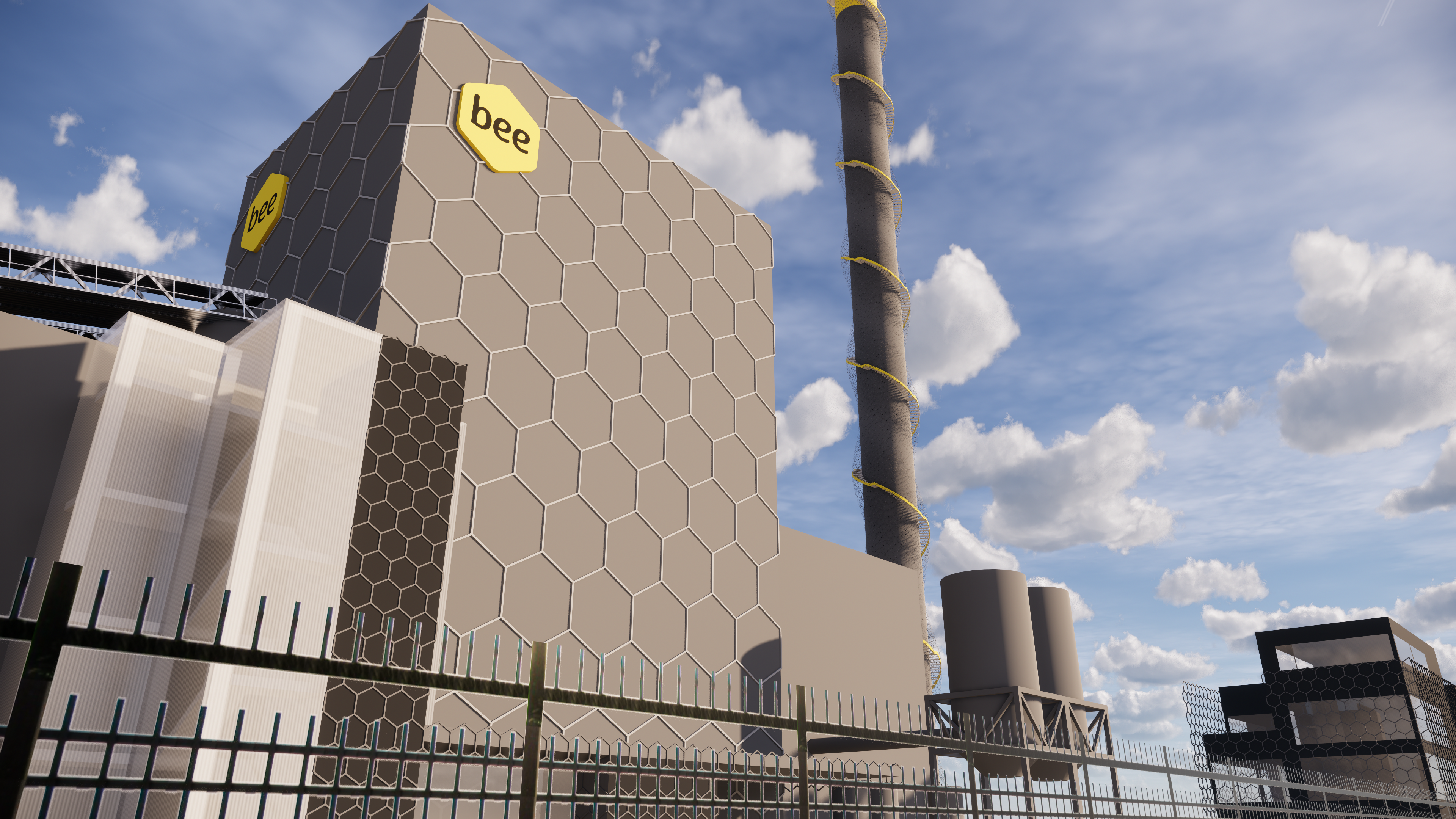 BEE bouwt haar eigen energiecentrale in Gent!