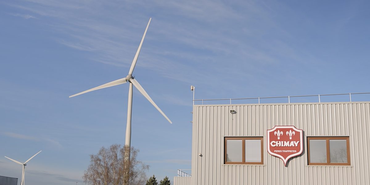 Brouwerij Chimay brouwt met groene windenergie van BEE