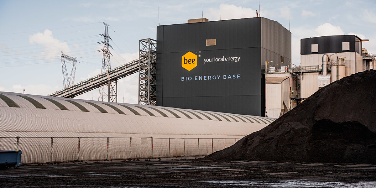 La Bio Energy Base de Gand, un endroit où le bois non réutilisable est transformé en énergie renouvelable